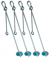 Angebot - Sturmanker für Hochsitze bis 5m, 4er Set
