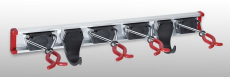 Gerätehalter Bruns 4 Halter + 2 Haken, 0,5 m