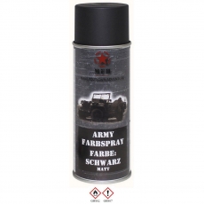 Farbspray, Markierungsfarbe SCHWARZ, matt, 400 ml