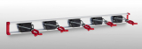 Gerätehalter Bruns 5 Halter, 0,75 m
